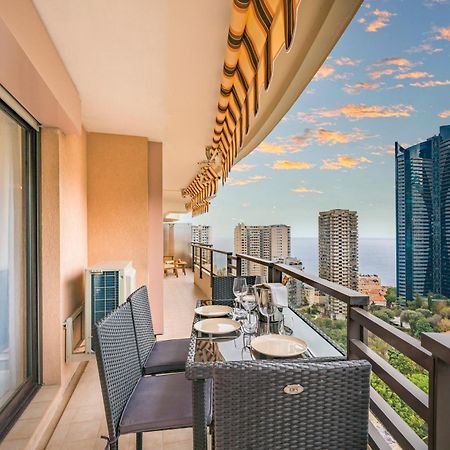 博索莱伊5mn Monaco - Vue mer - Parking - Piscine - BB公寓 外观 照片