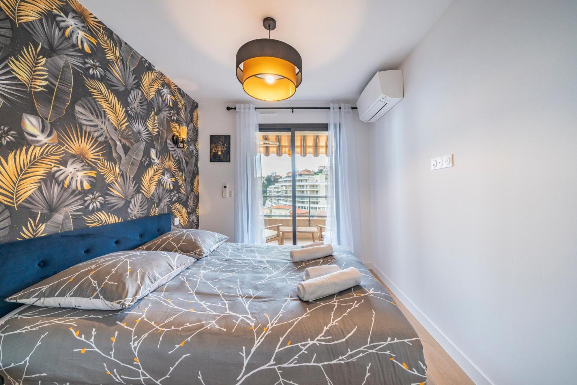 博索莱伊5mn Monaco - Vue mer - Parking - Piscine - BB公寓 外观 照片