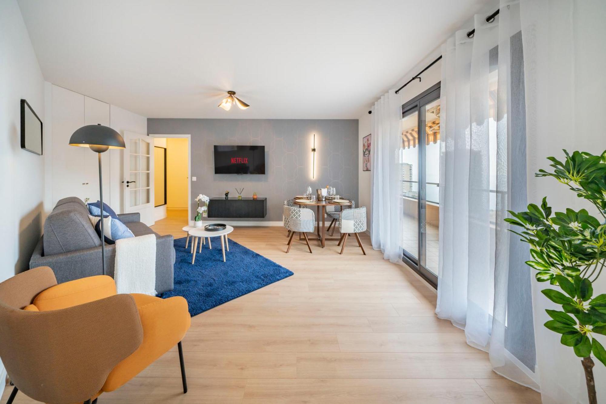 博索莱伊5mn Monaco - Vue mer - Parking - Piscine - BB公寓 外观 照片